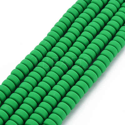 Handmade Polymer Clay Beads Strands CLAY-N008-127-1