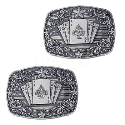 2Pcs Zinc Alloy Smooth Buckles FIND-NB0007-31B-01-1