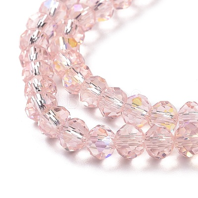 Electroplate Glass Beads Strands LS-EGLA-A034-T6mm-L18-1