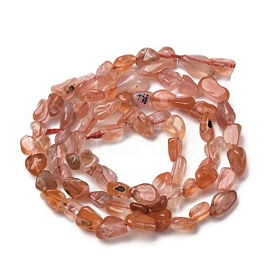 Natural Agate Beads Strands G-I389-A38-1