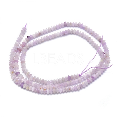 Natural Kunzite Beads Strands G-F686-25-1