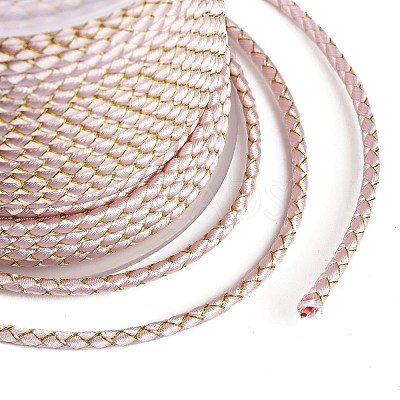 11M Polyester Braided Cord with Cotton Core & Metallic Thread OCOR-Z006-01-05-1