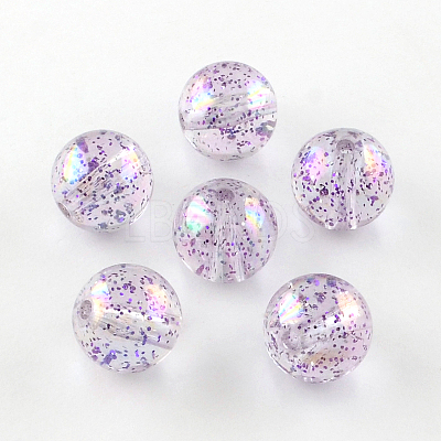 Round AB Color Transparent Acrylic Beads TACR-D005-14mm-03-1