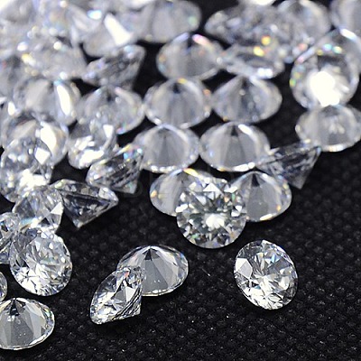 Cubic Zirconia Cabochons ZIRC-M002-1.8mm-007-1