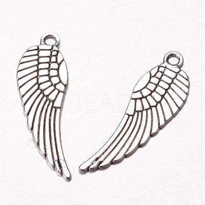 Tibetan Style Alloy Pendants PALLOY-N0115-002AS-1