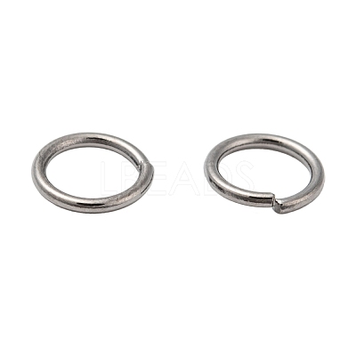 Brass Open Jump Rings JRC8MM-B-1