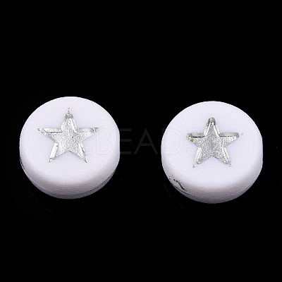 Opaque Acrylic Beads PACR-N006-006A-01B-1