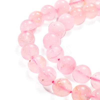 Natural Rose Quartz Beads Strands G-F591-04-1