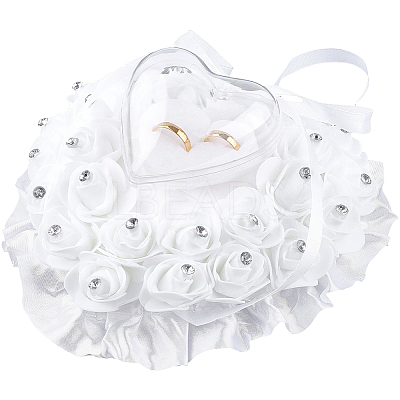 PE Foam Flower Ring Holder Pillow AJEW-WH20816-224A-1