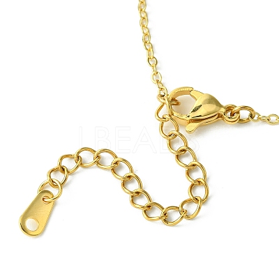 Cross Brass Link Bracelets BJEW-JB10588-1