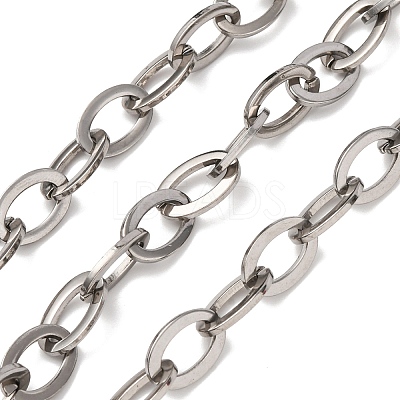 304 Stainless Steel Cable Chains CHS-S012-15P-1