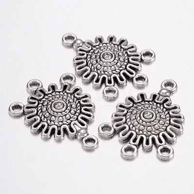 Tibetan Style Alloy Chandelier Components Links LF0145Y-1