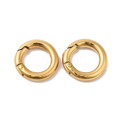 Ion Plating(IP) 304 Stainless Steel Spring Gate Ring X-STAS-Q215-53G-1