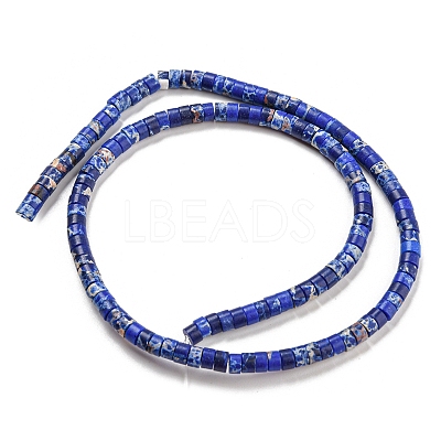 Synthetic Imperial Jasper Dyed Beads Strands G-D077-D01-02J-1
