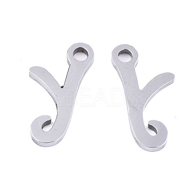 Non-Tarnish 201 Stainless Steel Charms X-STAS-T044-217P-Y-1