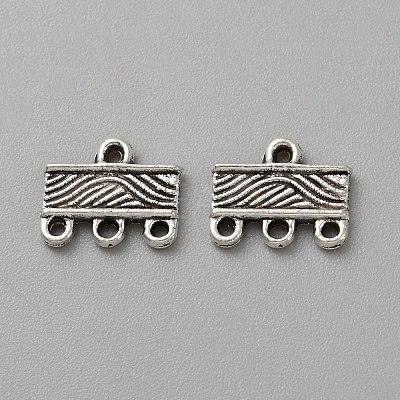 100Pcs Tibetan Style Alloy Chandelier Component Links FIND-WH0431-31F-1