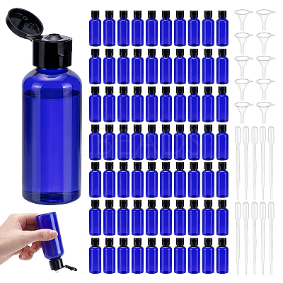 150Pcs PET Plastic Refillale Bottle AJEW-WA0004-23A-1