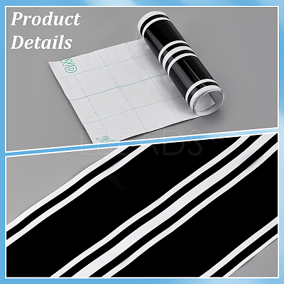 Paper Car Hood Cover Sticker DIY-WH0019-78-1