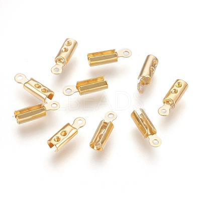 304 Stainless Steel Folding Crimp Ends STAS-P207-04G-C-1