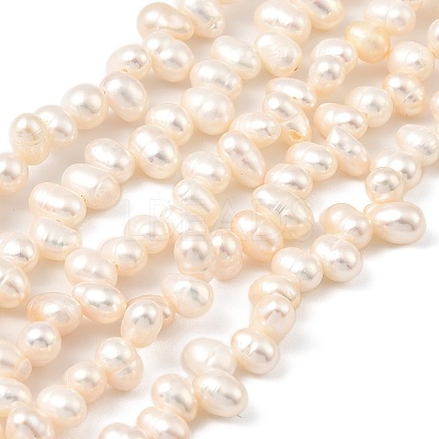 Natural Cultured Freshwater Pearl Beads Strands PEAR-I007-04C-01A-1