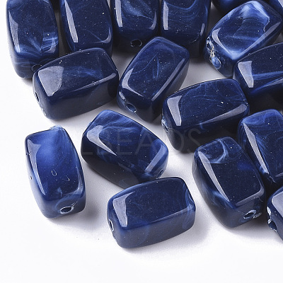 Acrylic Beads OACR-N130-016B-1