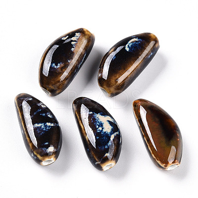 Handmade Porcelain Beads PORC-N008-08I-1