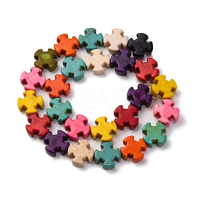 Synthetic Turquoise Beads Strands G-C147-05-1