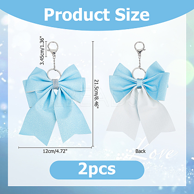 Cloth Keychian KEYC-WH0038-18B-1