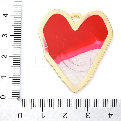 Alloy Enamel Pendants PALLOY-S034-02KCG-K-1