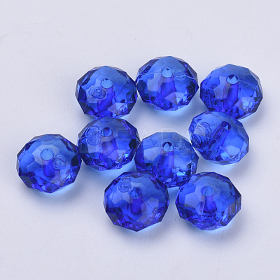 Transparent Acrylic Beads TACR-Q258-22mm-V44-1