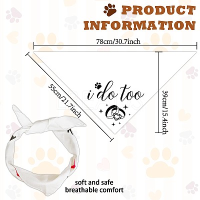 Cotton Dog's Kerchief AJEW-WH0503-097-1