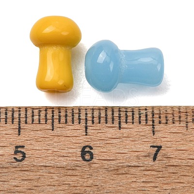 Transparnt & Opaque Glass Beads GL-CBA1F09-02-1