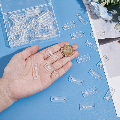 50Pcs Acrylic Knitting DIY-BC0013-75-1