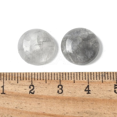 Natural Cloudy Quartz Cabochons G-Z075-06H-1