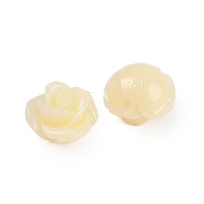Synthetic Coral Carved Beads CORA-M001-07V-1