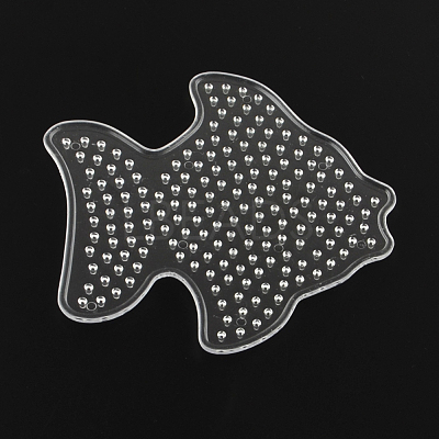 Fish ABC Plastic Pegboards used for 5x5mm DIY Fuse Beads X-DIY-Q009-22-1