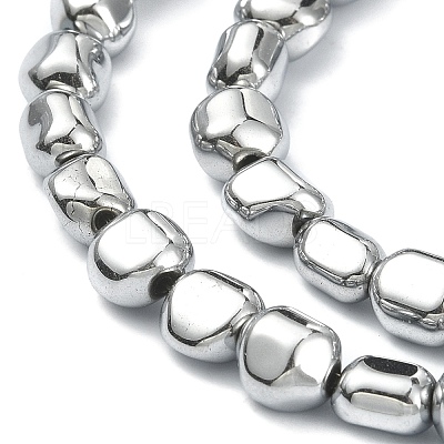 Electroplated Synthetic Non-magnetic Hematite Beads Strands G-C024-01E-1