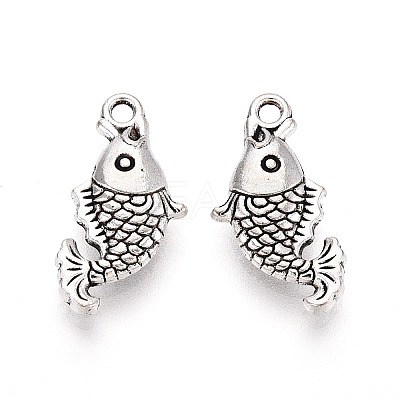 Tibetan Style Alloy Pendants TIBE-T016-03AS-1