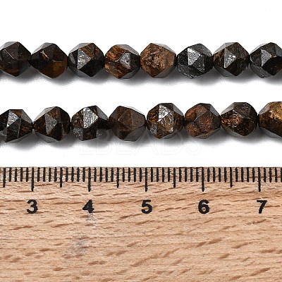 Natural Bronzite Beads Strands G-Z119-A30-01-1