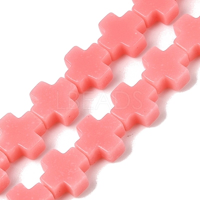 Synthetic Coral Beads Strands CORA-L044-A18-1