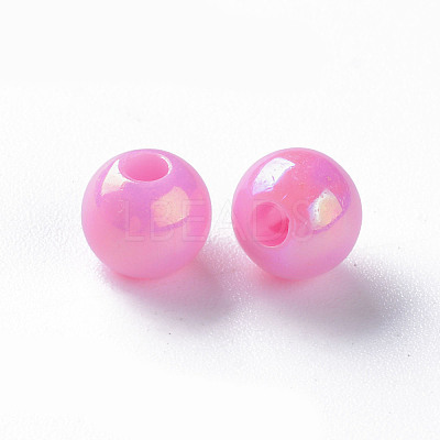 Opaque Acrylic Beads LS-MACR-S370-D6mm-A02-1