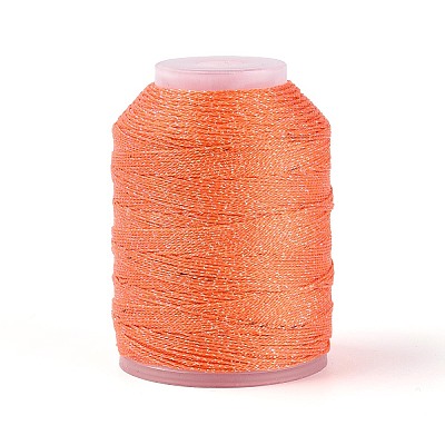 200M 6-Ply Sparkle Polyester Cord with Metallic Thread OCOR-T019-01A-07-1
