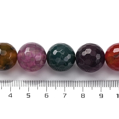 Natural Dragon Veins Agate(Dyed & Heated) Beads Strands G-K390-A13-01-1