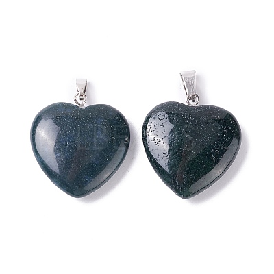 Natural Indian Agate Pendants G-G956-B49-FF-1
