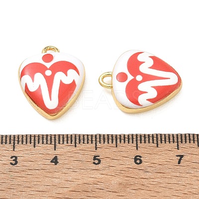 Printed Brass Pendants KK-CBA42CA-07G-02-1