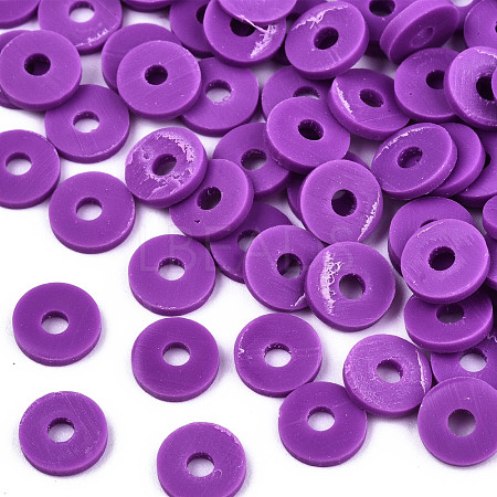 Handmade Polymer Clay Beads CLAY-Q251-4.0mm-61-1