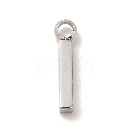 304 Stainless Steel Charms STAS-L022-260P-1