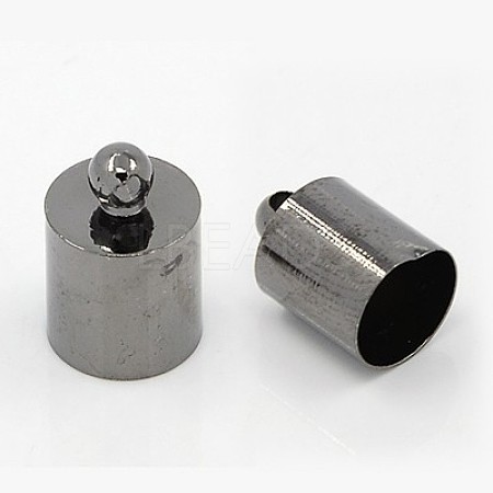 Brass Cord Ends KK-D219-13x9-B-1