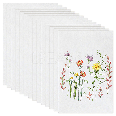 Cotton Embroidery Cloth LS-DIY-WH0502-46-1
