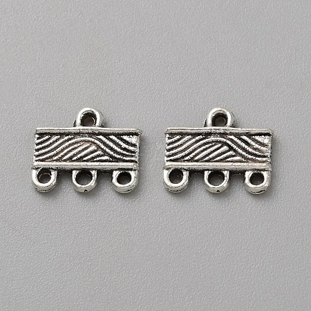 100Pcs Tibetan Style Alloy Chandelier Component Links FIND-WH0431-31F-1
